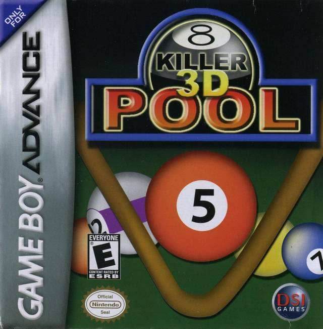 Killer 3D Pool (Gameboy Advance) - Game Manual Only