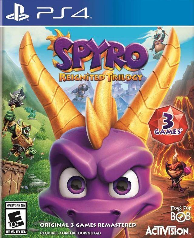 Spyro Reignited Trilogy (Playstation 4) - Game Only