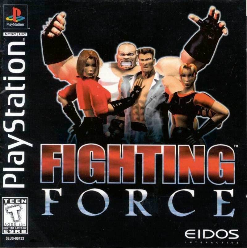 Fighting Force (Playstation) - Game Manual Only