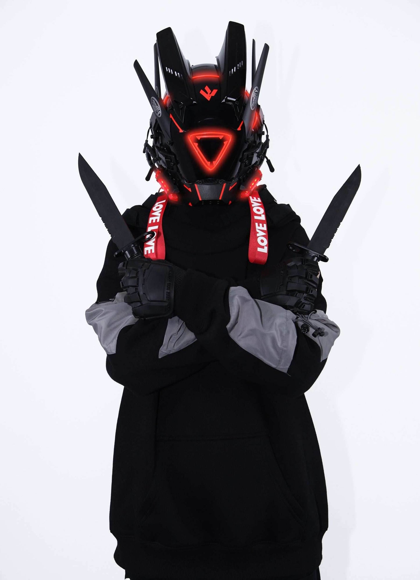 B-TR Red Tech Mask - 