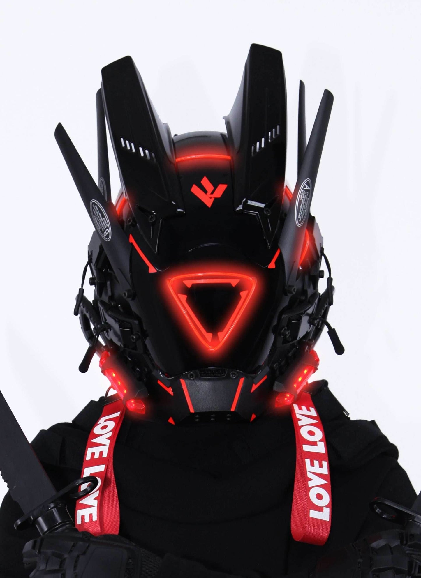 B-TR Red Tech Mask - 