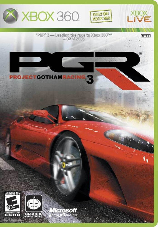 Project Gotham Racing 3 (Xbox 360) - Game Manual Only