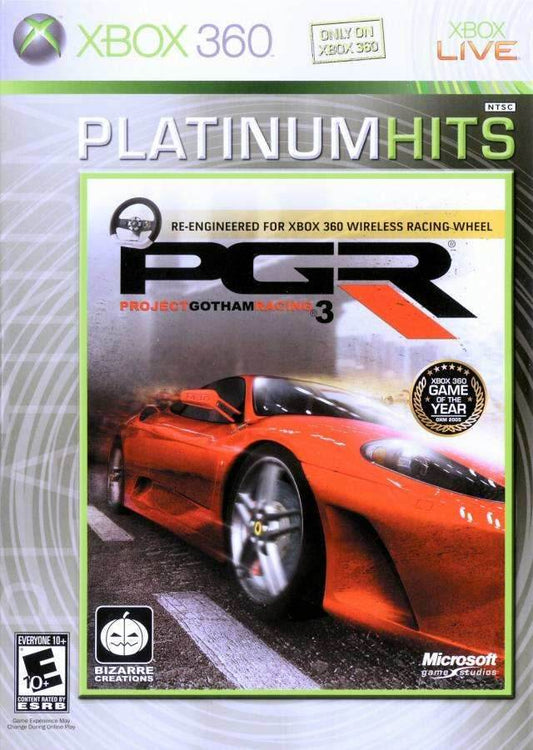 Project Gotham Racing 3 (Platinum Hits) (Xbox 360) - Game Manual Only