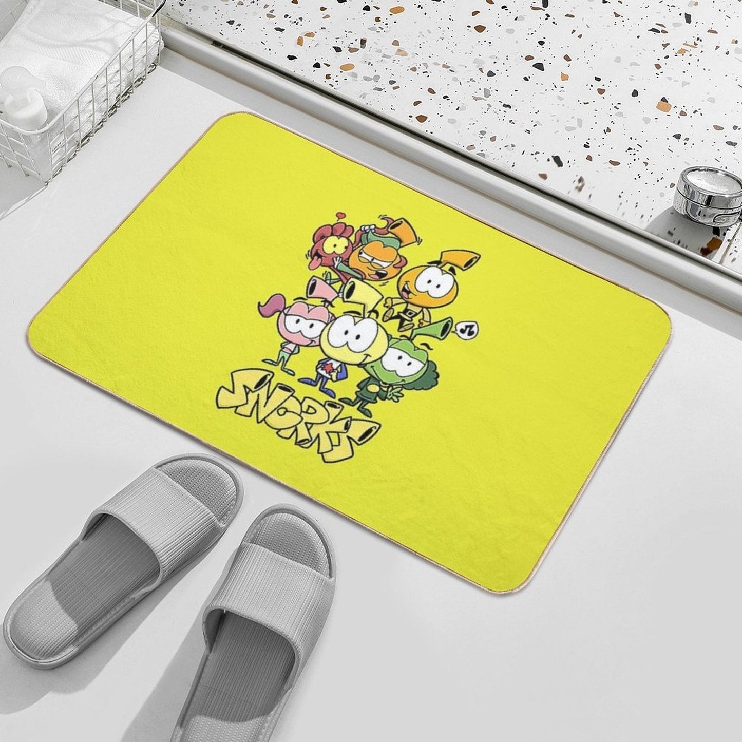 The Snorks Family  Fade-Resistant Bath Mat