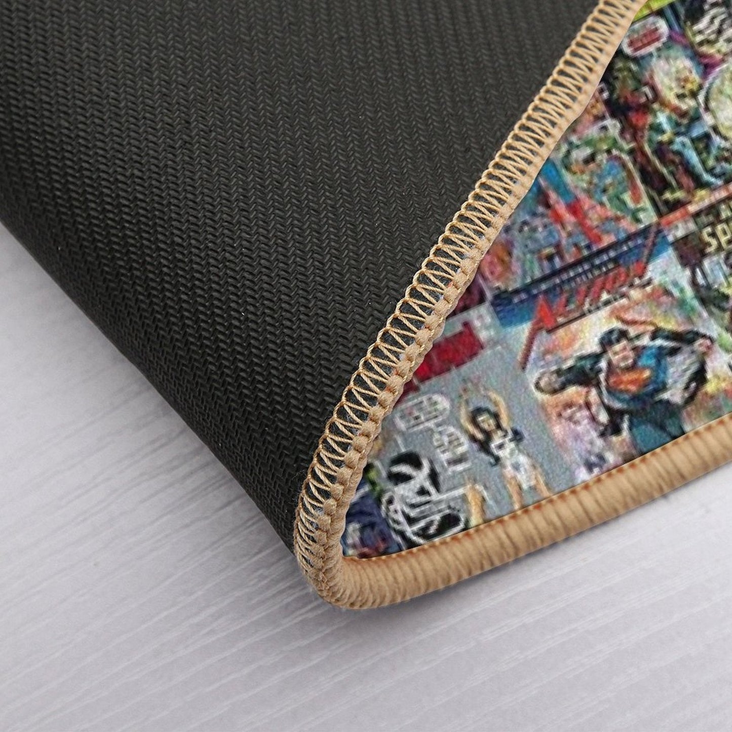 Comic Books  Dirt-Trapping Bath Mat