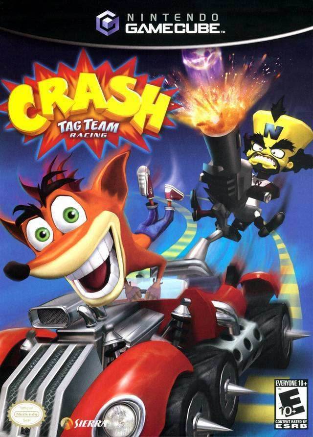 Crash Tag Team Racing (Gamecube) - Game Manual Only