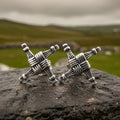 Saint Brigid's Cross Post Earrings