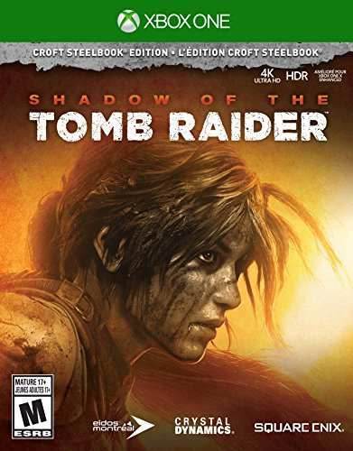 Shadow of the Tomb Raider Croft Steelbook Edition (Xbox One) - Brand New