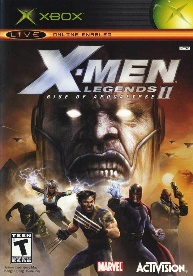 X-Men Legends II: Rise of Apocalypse (Xbox) - Game Manual Only