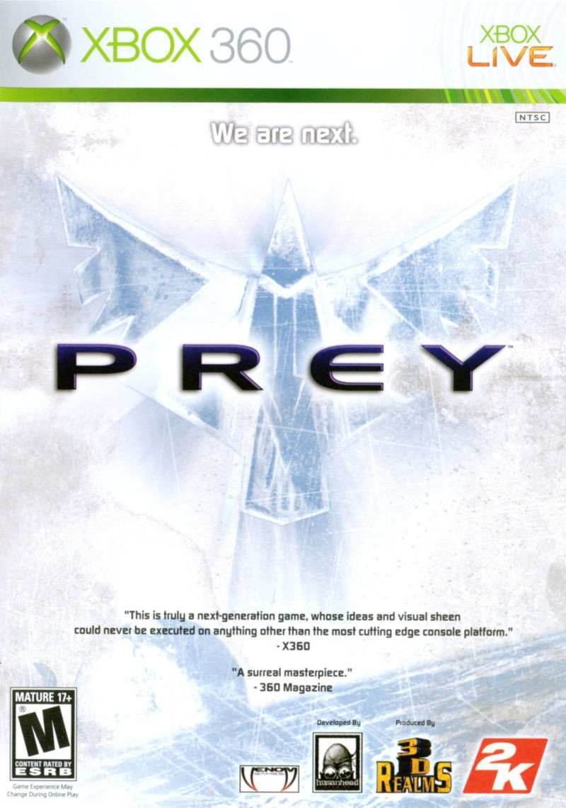 Prey (Xbox 360) - Game Manual Only