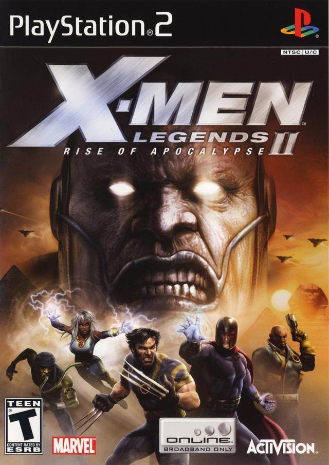 X-Men Legends II: Rise of Apocalypse (Playstation 2) - Game Manual Only