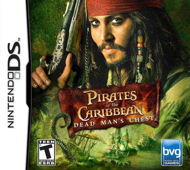 Pirates of the Caribbean Dead Mans Chest (Nintendo DS) - Game Manual Only