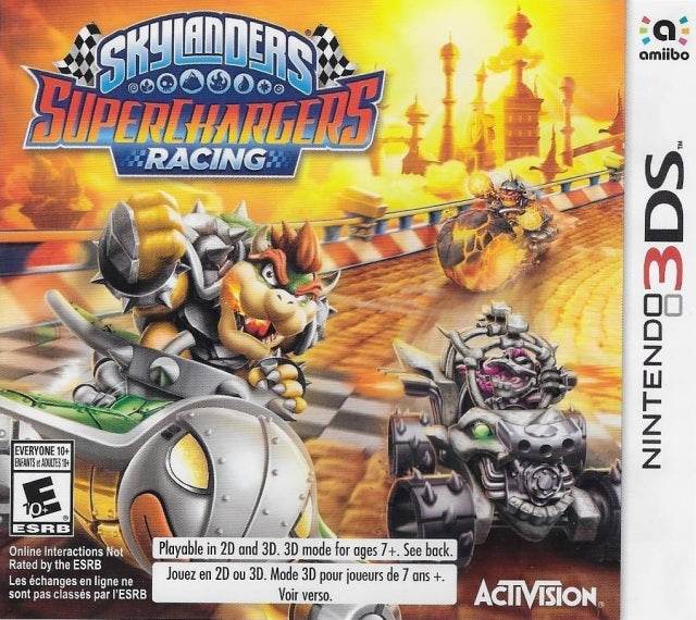 Skylanders SuperCharger: Racing (Nintendo 3DS) - Game Manual Only