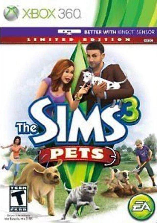 The Sims 3: Pets Limited Edition (Xbox 360) - Game Manual Only