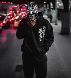YEH3 Japanese Demon Hoodie - Black / S