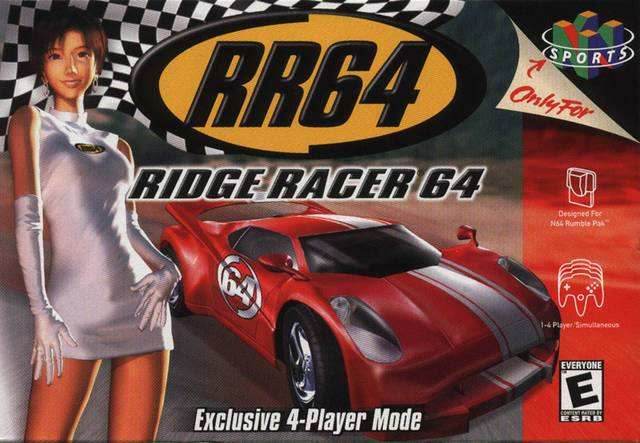 Ridge Racer 64 (Nintendo 64) - Game Manual Only
