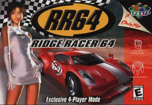 Ridge Racer 64 (Nintendo 64) - Game Manual Only