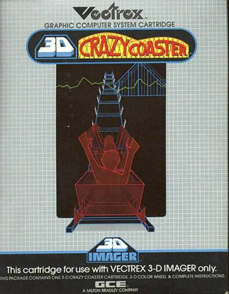 3D Crazy Coaster (Vectrex) - Game Manual Only