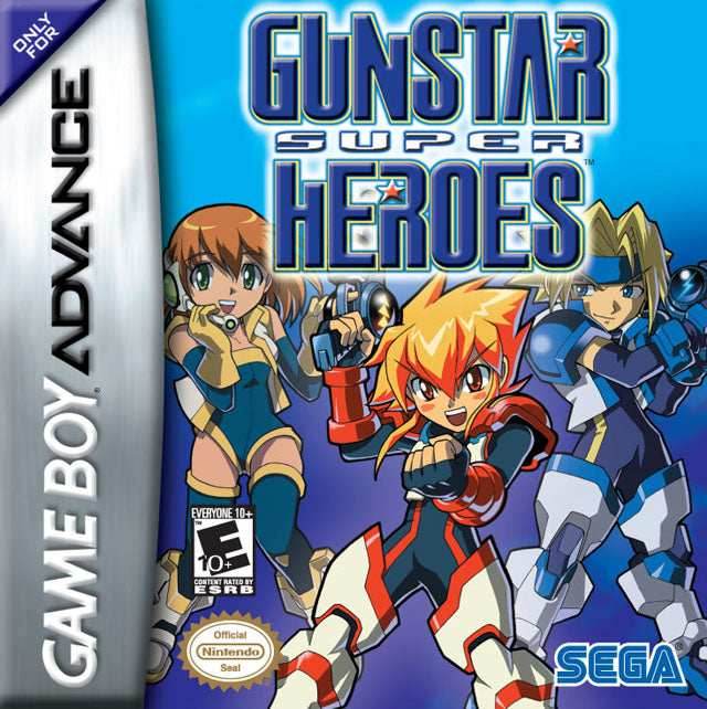Gunstar Super Heroes (Gameboy Advance) - Game Manual Only