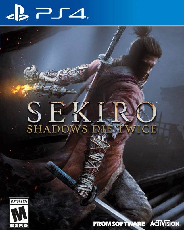 Sekiro: Shadows Die Twice + Sekiro Hardcover Official Strategy Guide [Game + Guide] (Playstation 4) - Game Manual Only