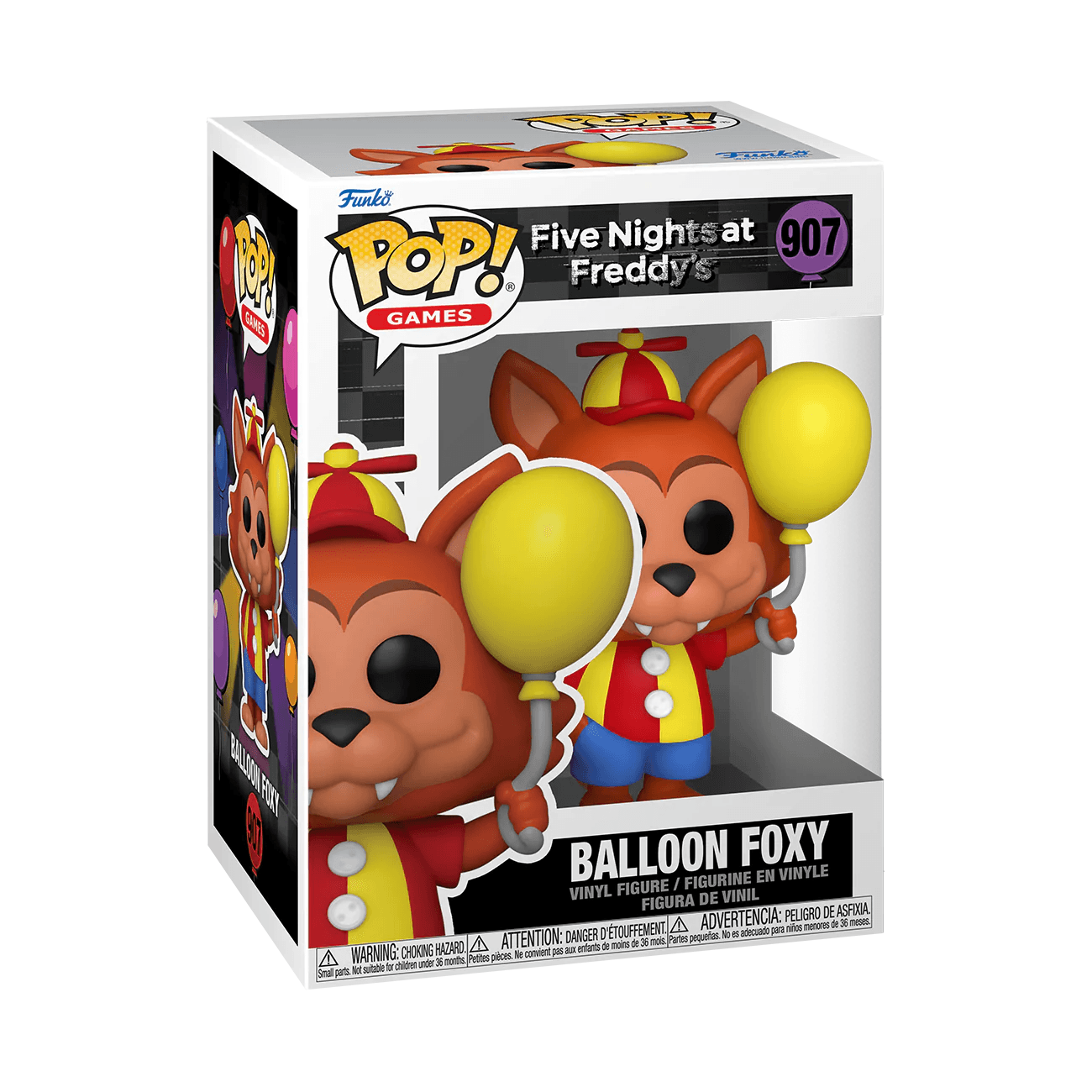 Funko Pop! Games: Five Nights at Freddy's Balloon Circus - Balloon Foxy #907 - 