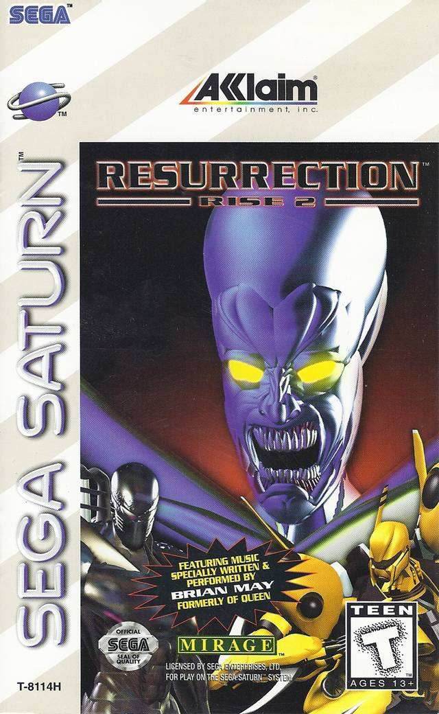 Rise 2 Resurrection (Sega Saturn) - Game Manual Only