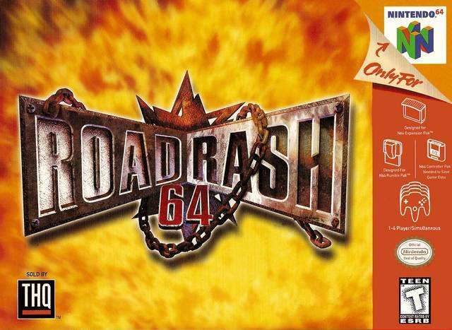 Road Rash 64 (Nintendo 64) - Game Manual Only