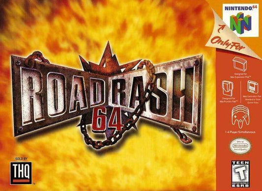 Road Rash 64 (Nintendo 64) - Game Manual Only