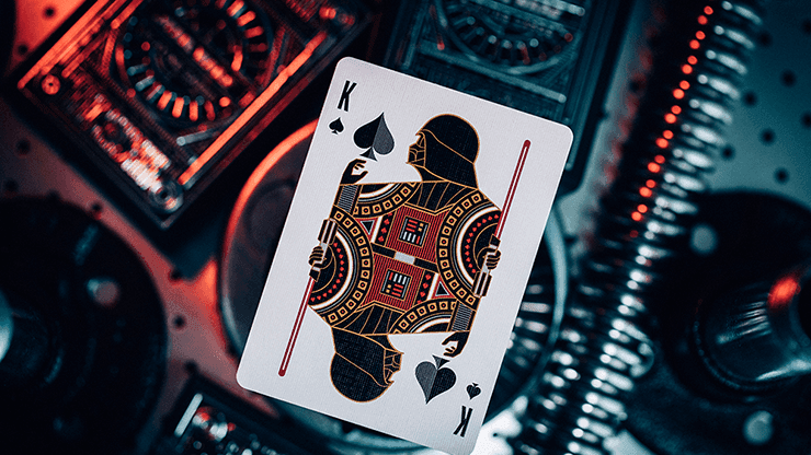 Star Wars Dark Side Silver Edition Playing Cards (Graphite Grey) by theory11 - 