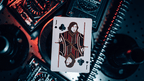 Star Wars Dark Side Silver Edition Playing Cards (Graphite Grey) by theory11 - 