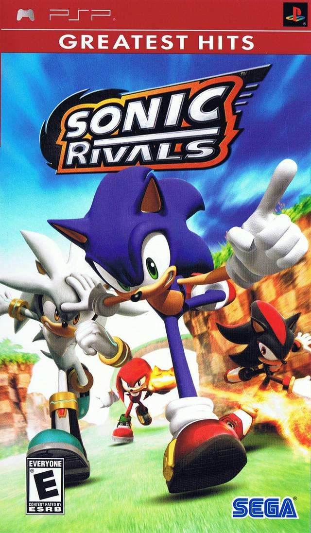 Sonic Rivals (Greatest Hits) (PSP) - Game Manual Only