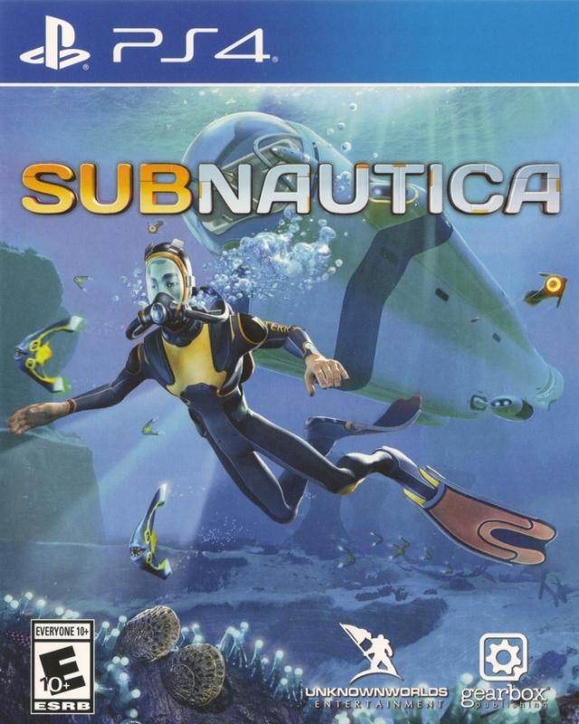 Subnautica (Playstation 4) - Game Manual Only