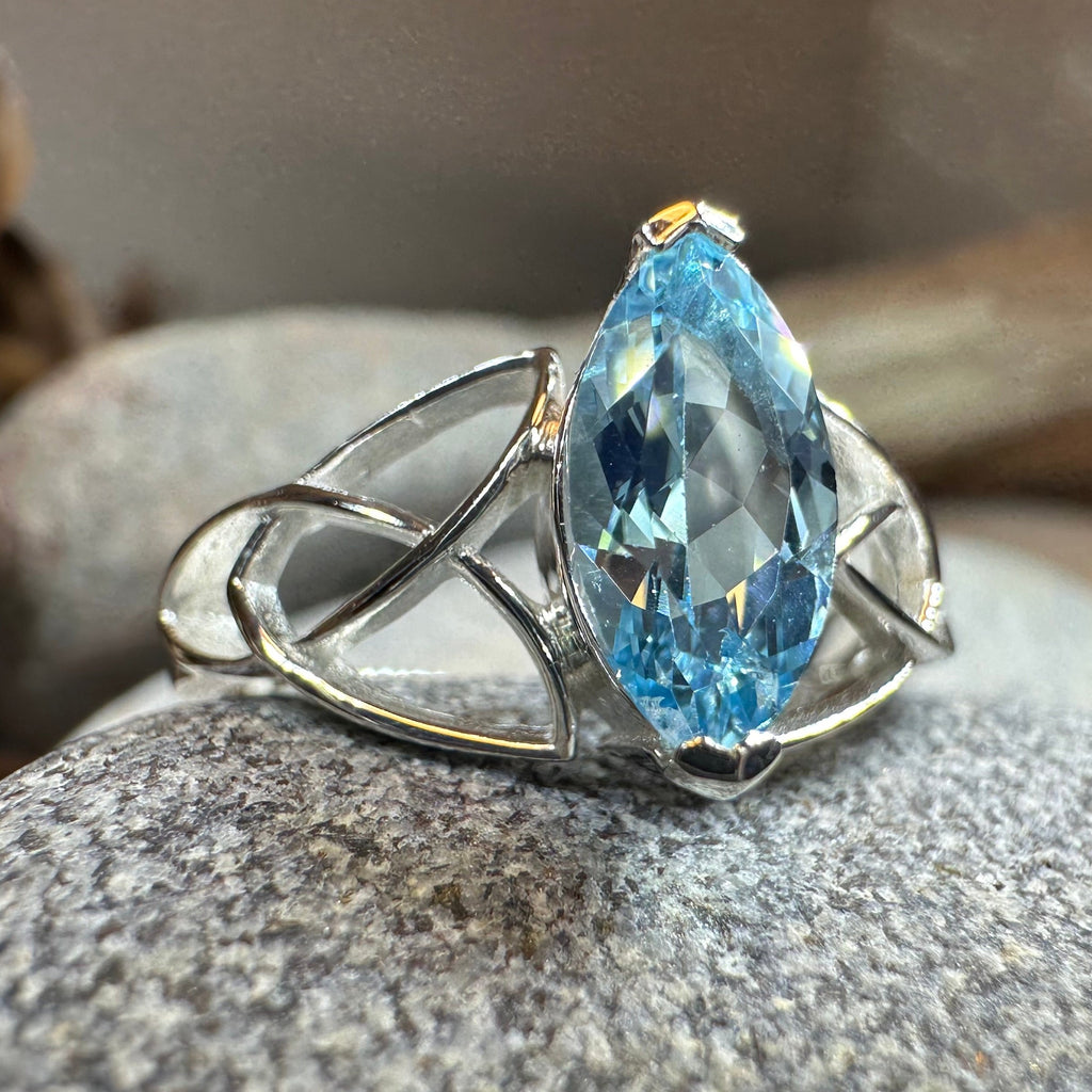 Millicent Celtic Trinity Knot Ring