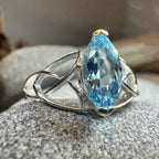 Millicent Celtic Trinity Knot Ring