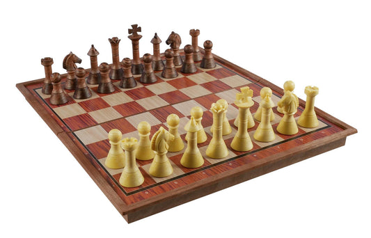 Chess Set - Folding Woody Magnetic Chess Set - 