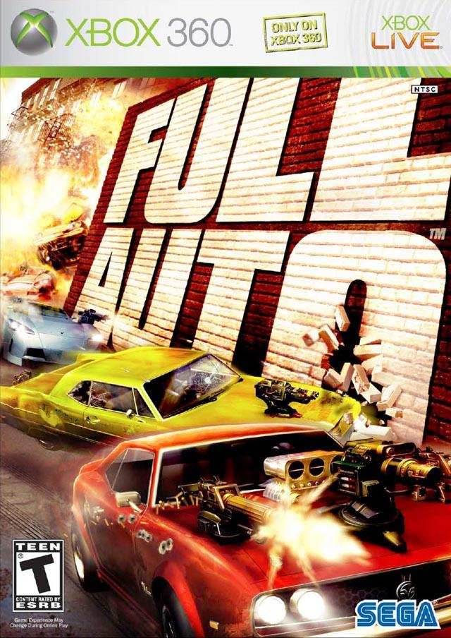 Full Auto (Xbox 360) - Game Manual Only
