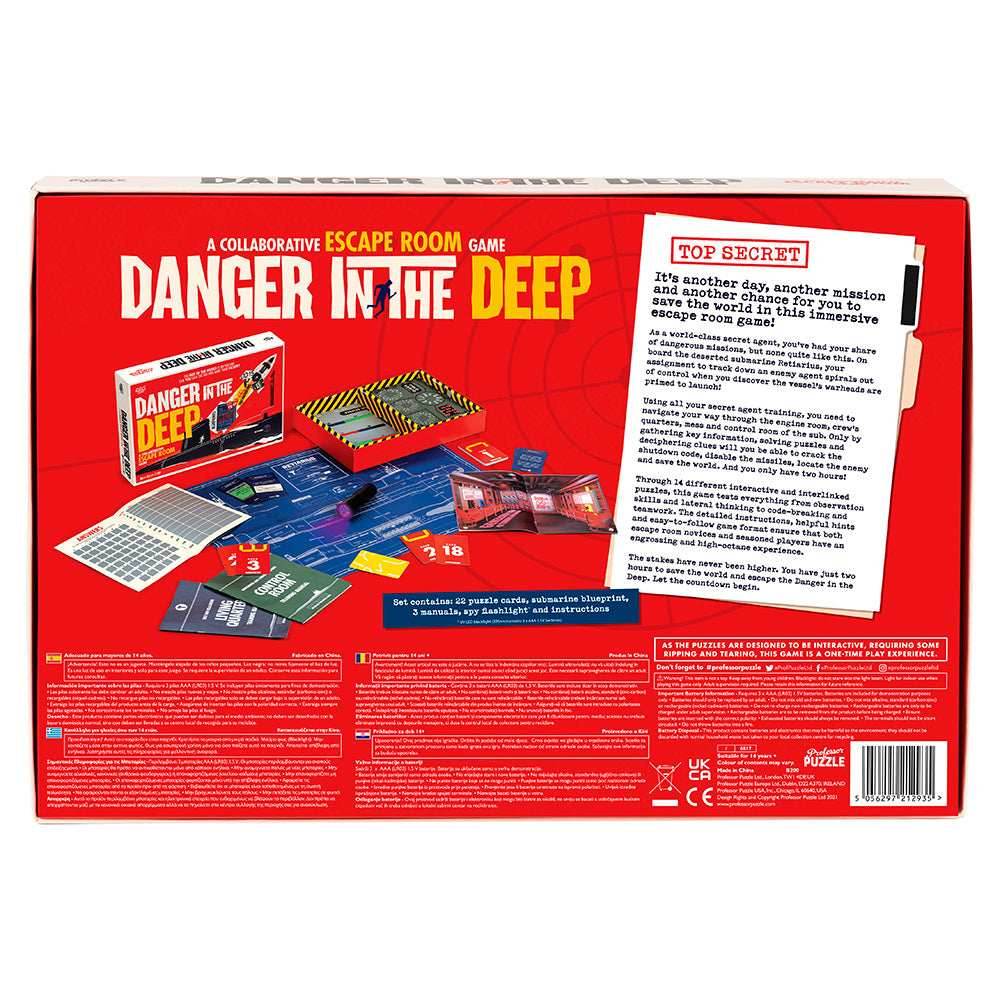 Escape Room Games: Danger in the Deep - 