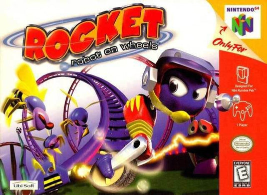 Rocket Robot on Wheel (Nintendo 64) - Game Manual Only
