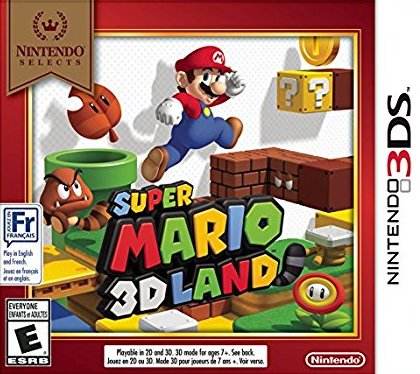 Super Mario 3D Land (Nintendo Selects) (Nintendo 3DS) - Game Manual Only