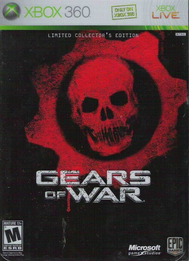 Gears of War Limited Collectors Edition (Xbox 360) - Game Manual Only