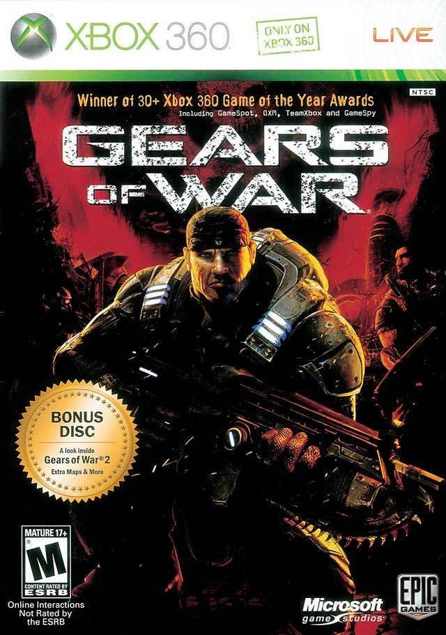 Gears of War Bonus Disc Edition (Xbox 360) - Game Manual Only