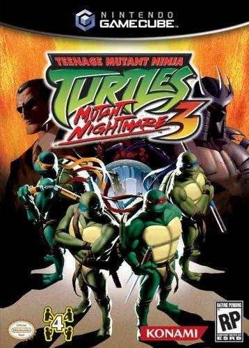 Teenage Mutant Ninja Turtles 3: Mutant Nightmare (Gamecube) - Game Manual Only