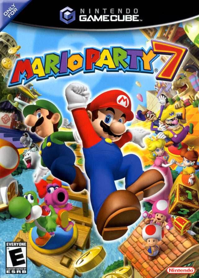 Mario Party 7 (Gamecube) - Game Manual Only