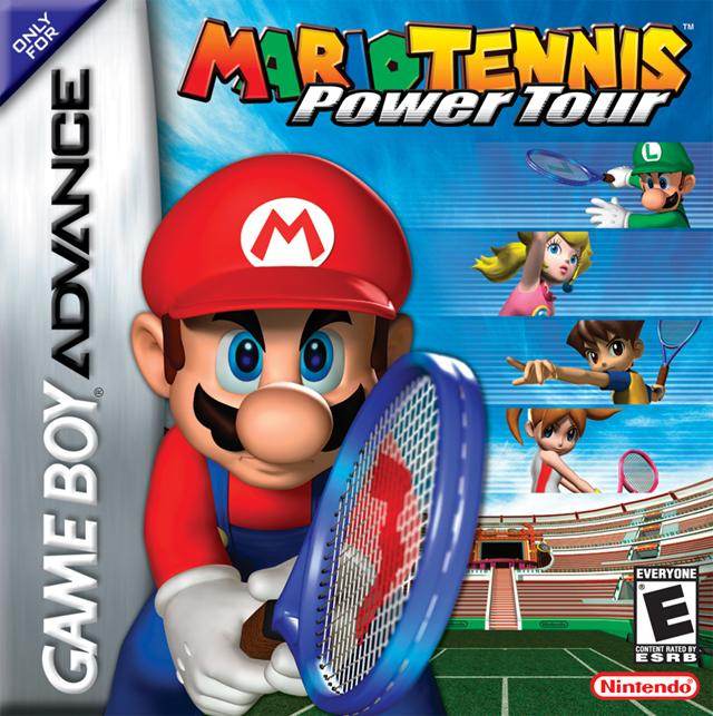 Mario Tennis Power Tour (Gameboy Advance) - Game Manual Only
