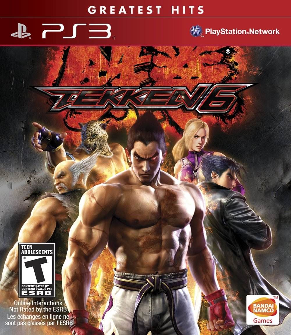Tekken 6 (Greatest Hits) (Playstation 3) - Game Manual Only