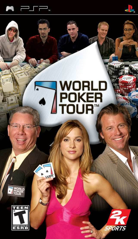 World Poker Tour (PSP) - Game Manual Only
