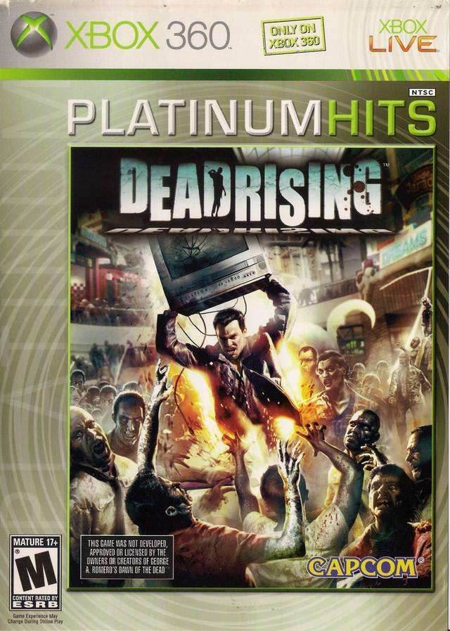 Dead Rising (Platinum Hits) (Xbox 360) - Game Manual Only