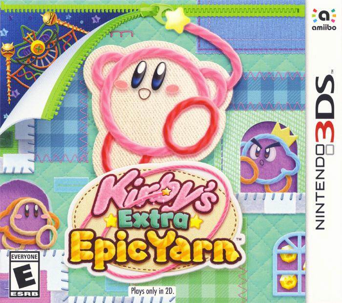 Kirby's Extra Epic Yarn (Nintendo 3DS) - Game Only