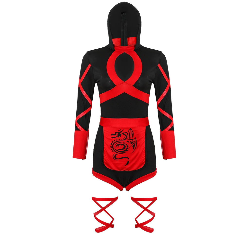 Halloween Female Samurai COS Uniform