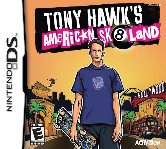 Tony Hawk's American Sk8land (Nintendo DS) - Game Manual Only